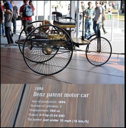 1886 Benz patent motor car