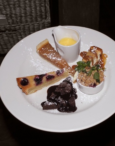 Colourful desert selection against a black & white background | CHRISTOGRAPHER | Home | CHRISTOGRAPHER