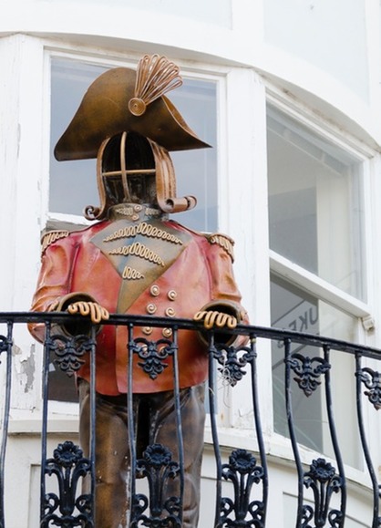 Admiral on a Balcony