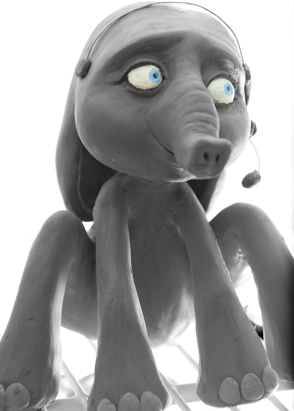 Elephant in my Fridge 1B&W