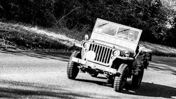 JEEP - Daily Express archive 1962 recreation