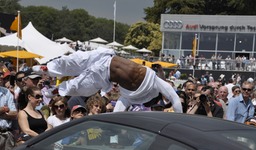 Parkour at Goodwood FOS