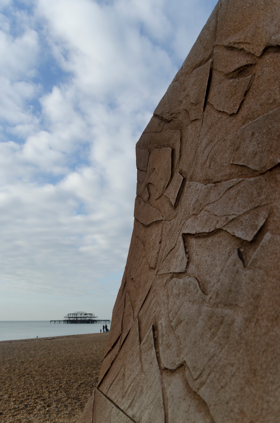 West Pier from Beach Art